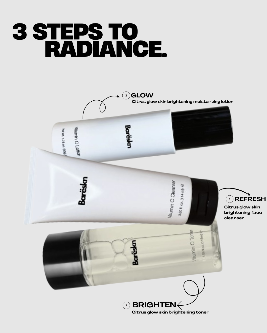 Citrus Glow skin brightening face cleanser